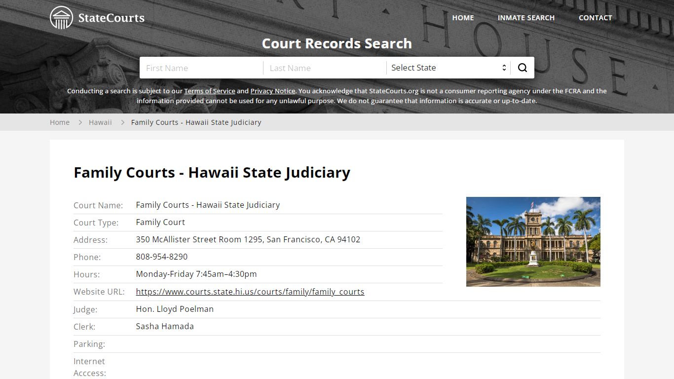 Family Courts - Hawaii State Judiciary - State Courts